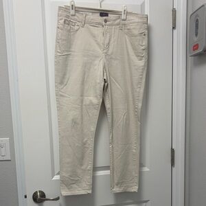 NYDJ Straight Leg Jeans - Soft Cream